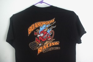 Tee Shirts from the Collection: Popping Wheelies at the Temple of Roth