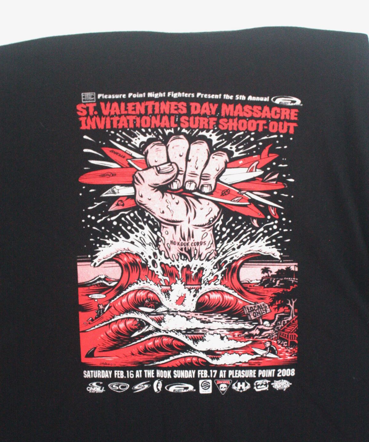 Valentine's Day Massacre Surf Contest Tee