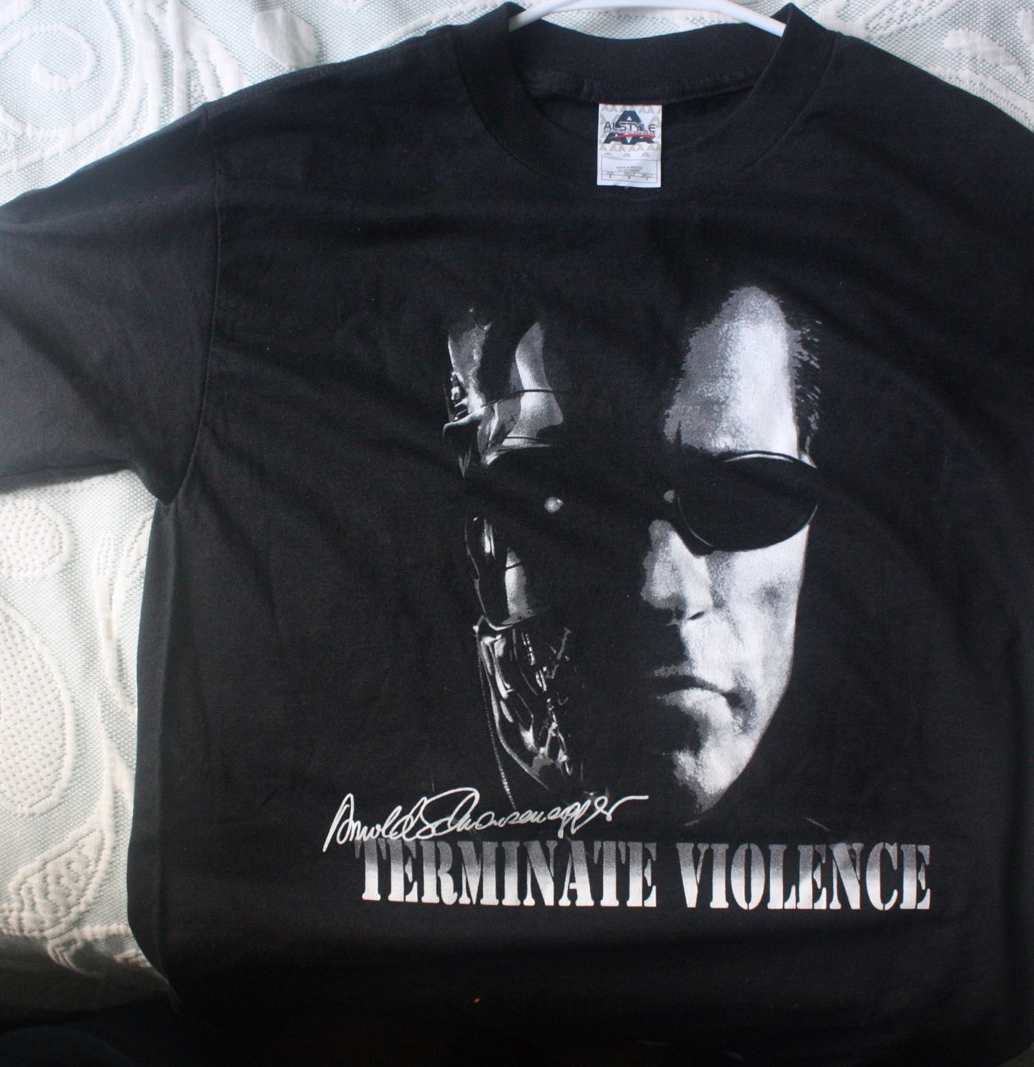 Terminator Terminate Violence Tee