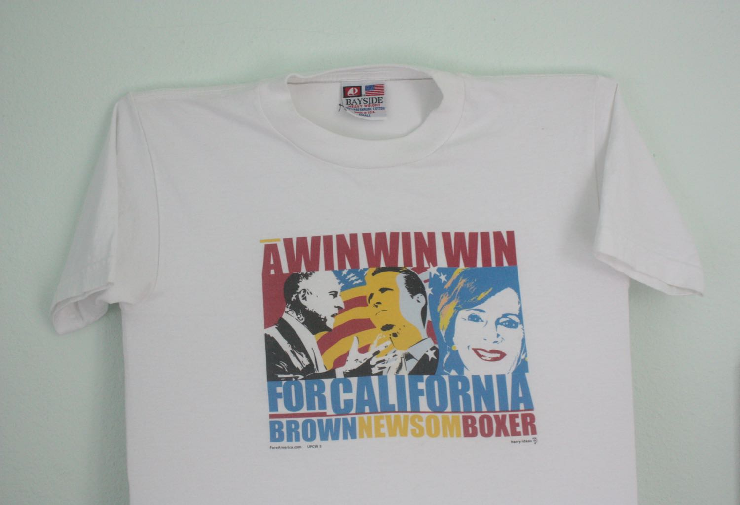 California Demo Candidate Slate 2008 or 2012 Tee