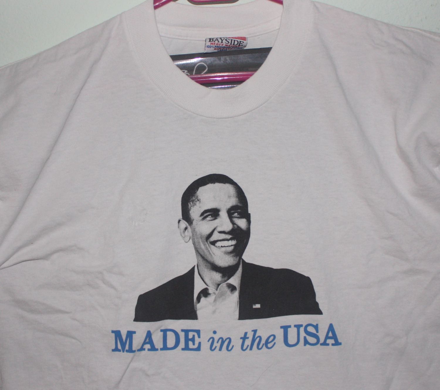 Obama Made in America Birth Certificate Tee 2