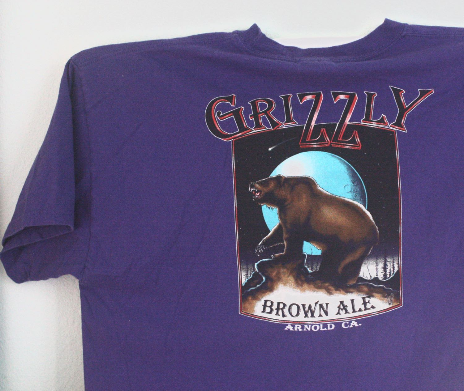 Snowshoe Brewing Grizzly Brown Ale Tee 2