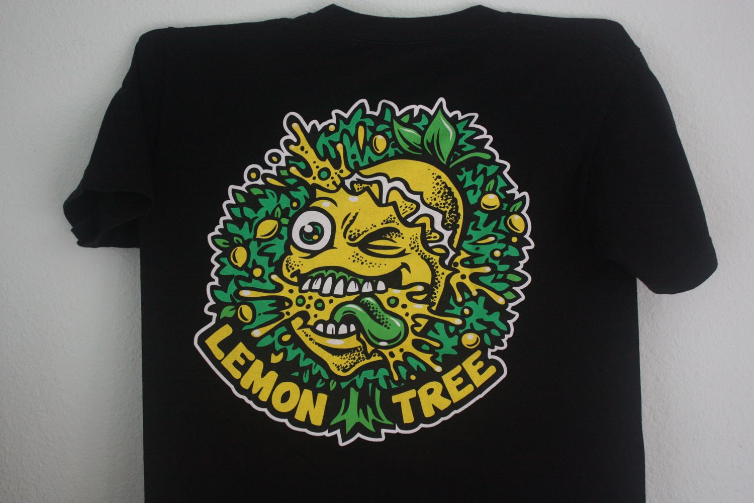 ROCK EAGLE Open Cannabis Market T-Shirt Hommes Noir Weed De La Marijuana Thc 
